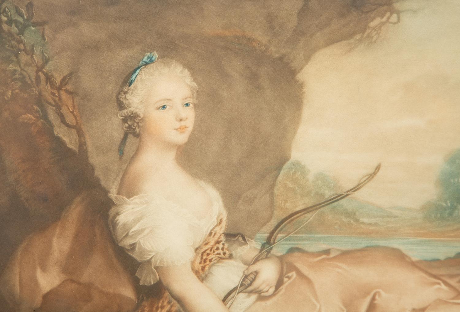 Madame Adelaide as Diana (after Jean-Marc Nattier), 1902