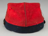 [CIVIL WAR]. 5th New York Veteran Infantry, Duryea's Zouave kepi, identified to James Thomas Westlake with CDV portraits.