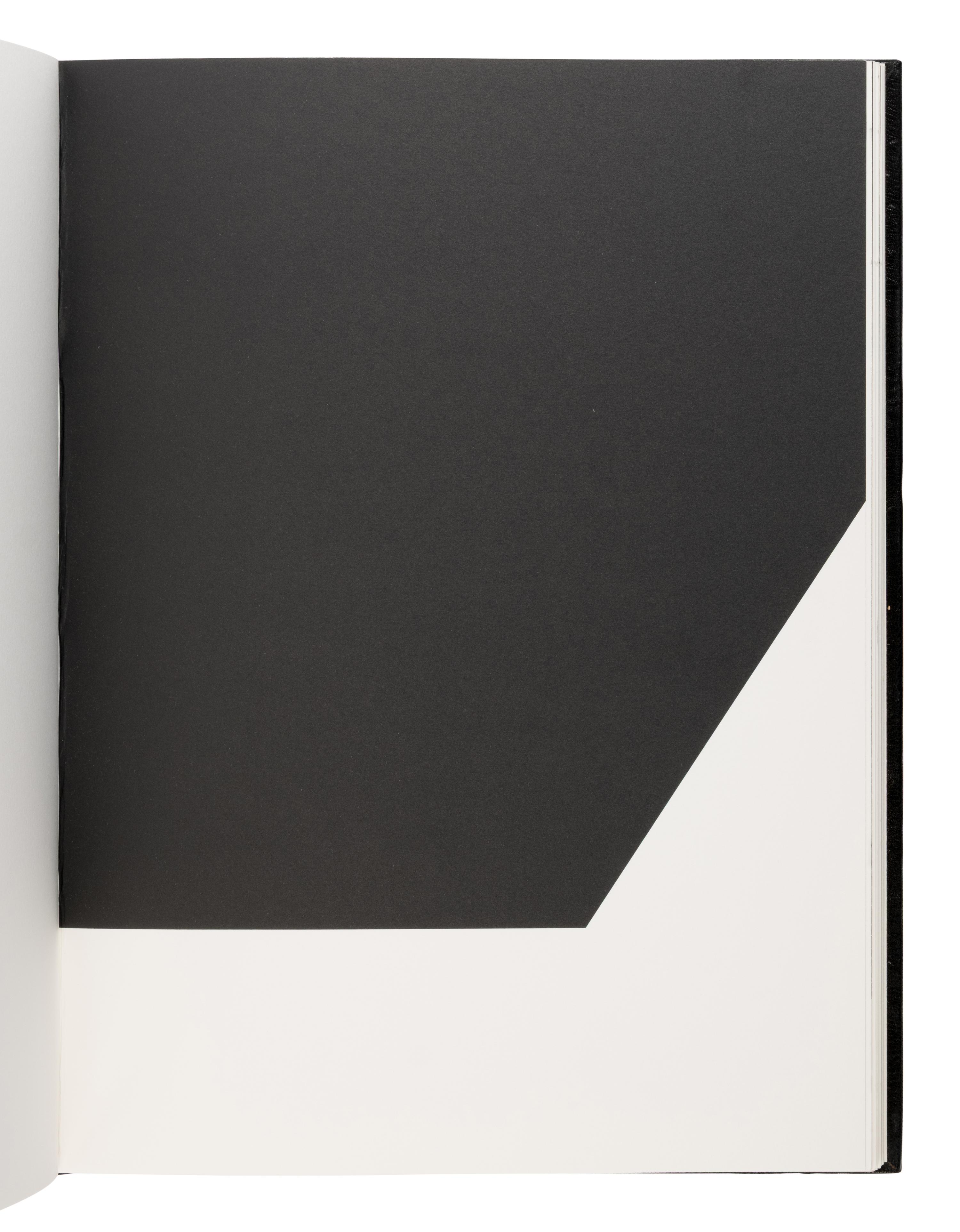 Kelly, Ellsworth (1923-2015), illustrator. -- Mallarme Stephane (1842-1898). A Un Coup de Dés n'Abolira Jamais le Hasard . [ A Throw of the Dice Will Never Abolish Chance ]. New York: The Limited Editions Club, 1992.