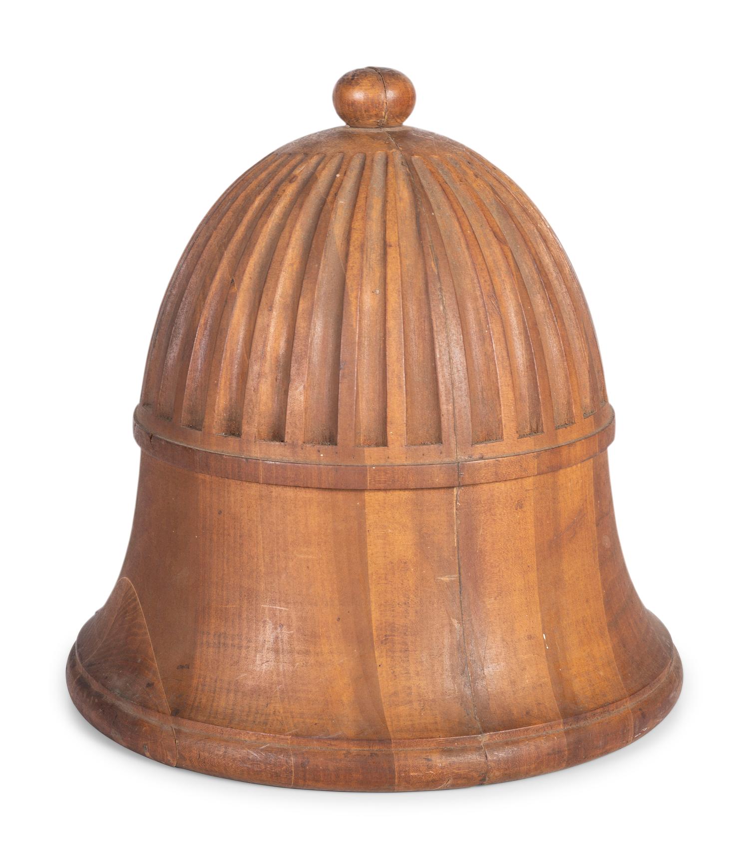 A Wooden Fire Hydrant Top