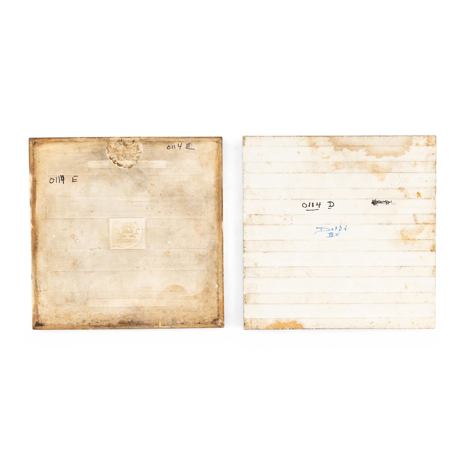 Two Delft Tiles