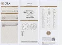 A 1.89 Carat Round Brilliant Cut Diamond,