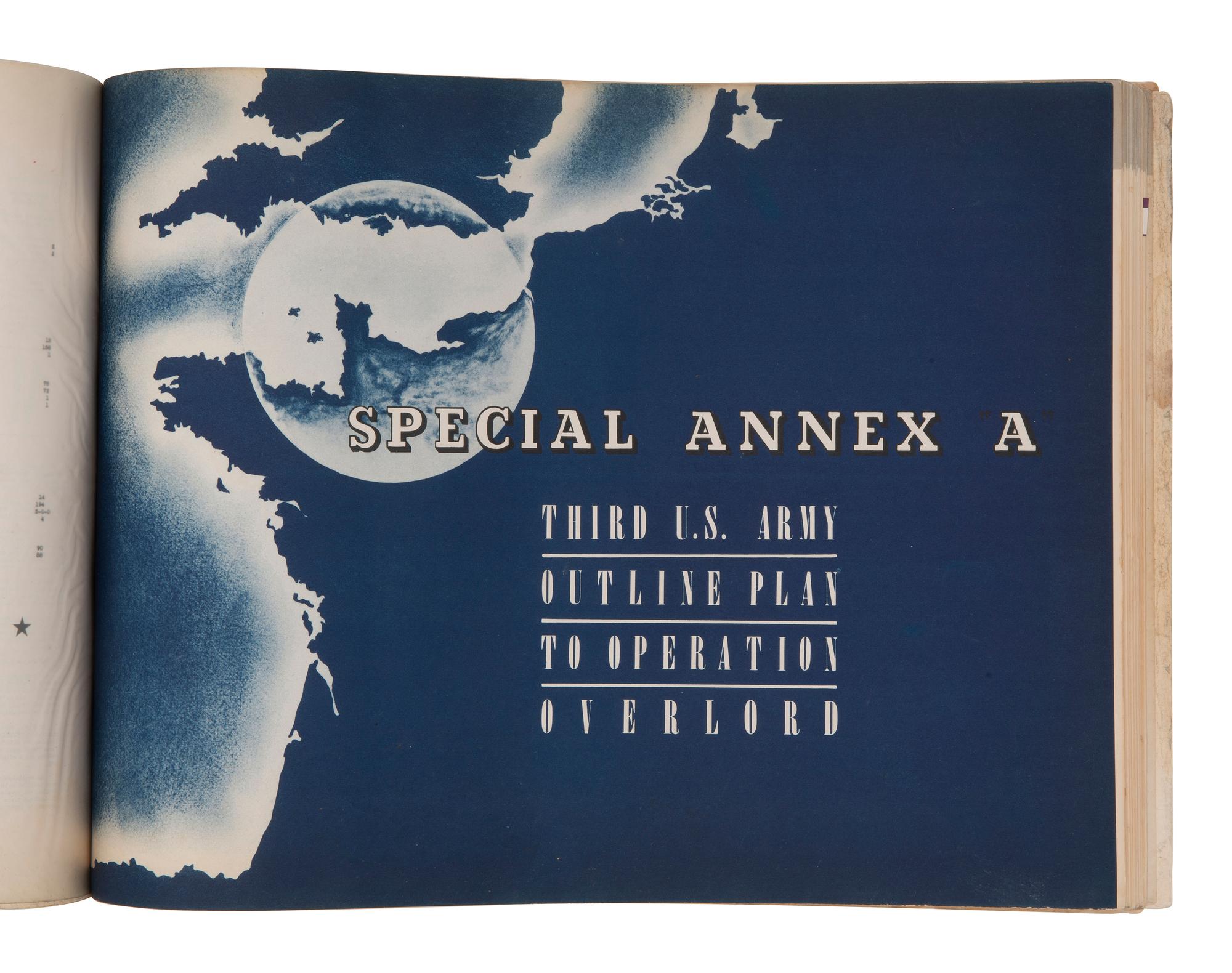 [WORLD WAR II]. After Action Report Third US Army 1 August 1944-9 May 1945. Vol. I. The Operations.