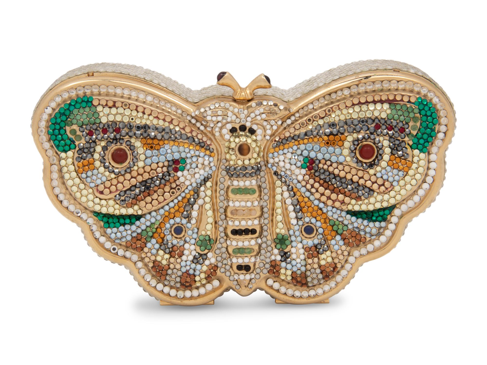 Judith Leiber Butterfly Minaudière