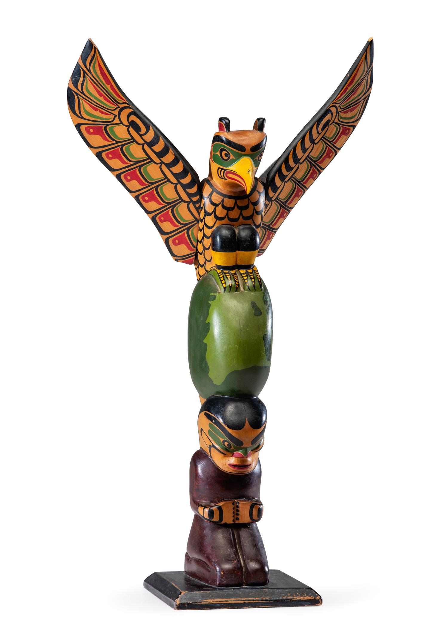 Lot is located and will ship from Cincinnati, Ohio. Model Totem Pole, 1951