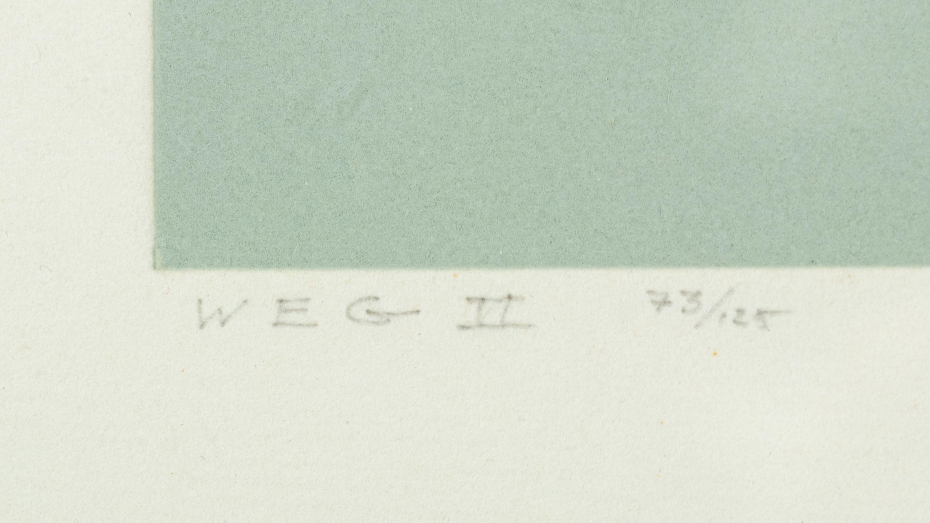 White Embossing on Gray: I-X (complete series)