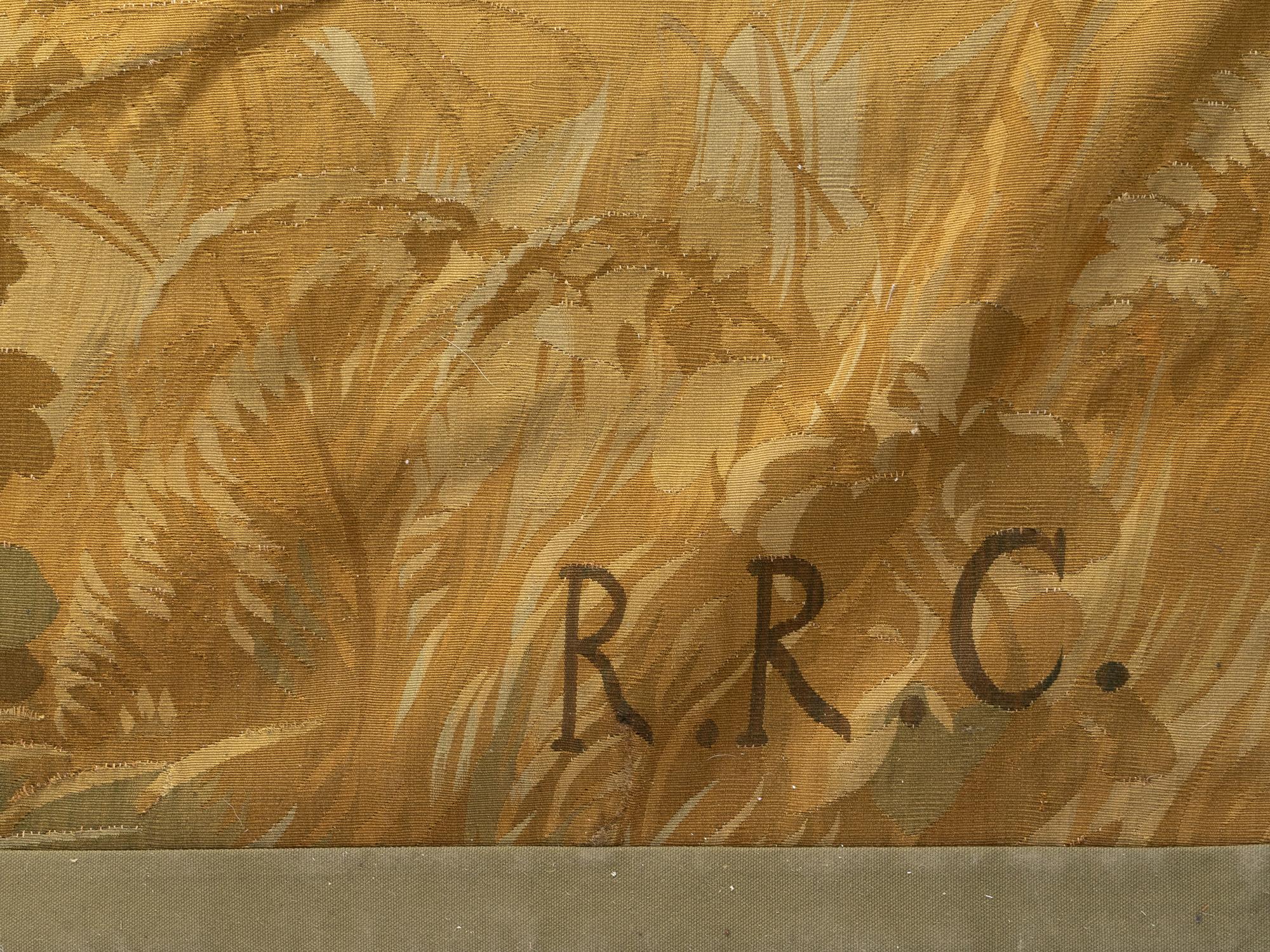 An Aubusson Wool Allegorical Tapestry Panel