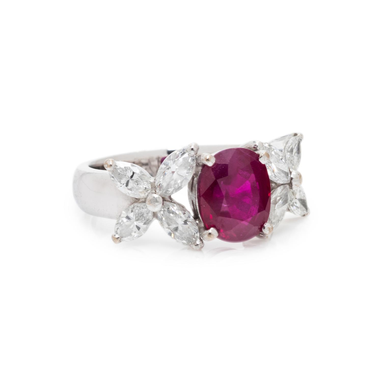 RUBY AND DIAMOND RING