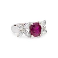 RUBY AND DIAMOND RING