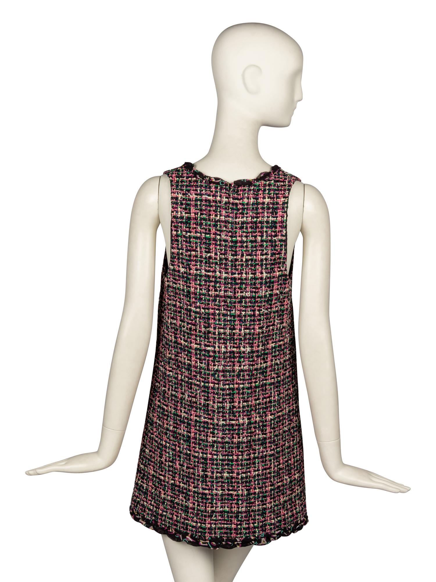 CHANEL, TWEED MINI DRESS