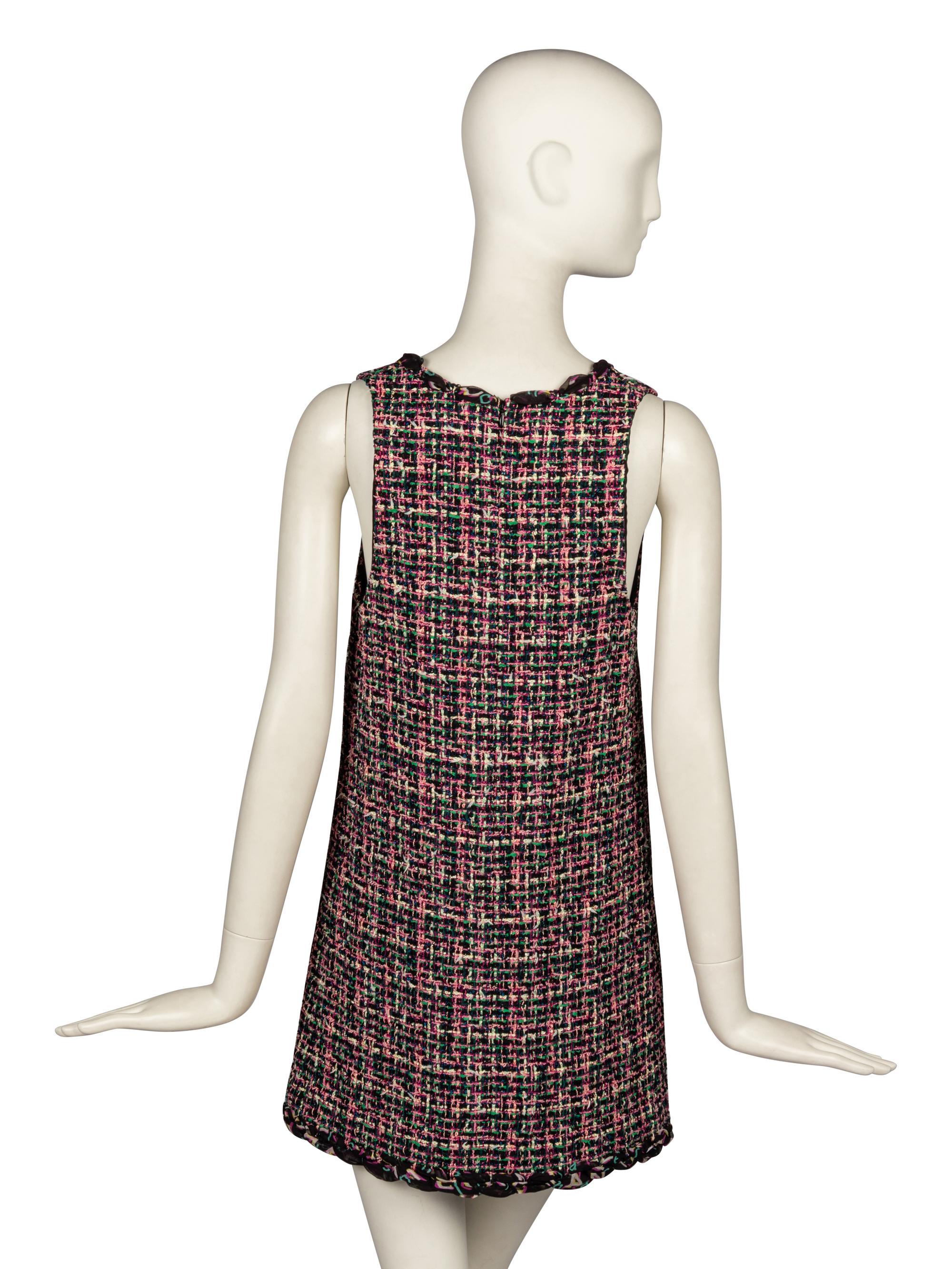 CHANEL, TWEED MINI DRESS
