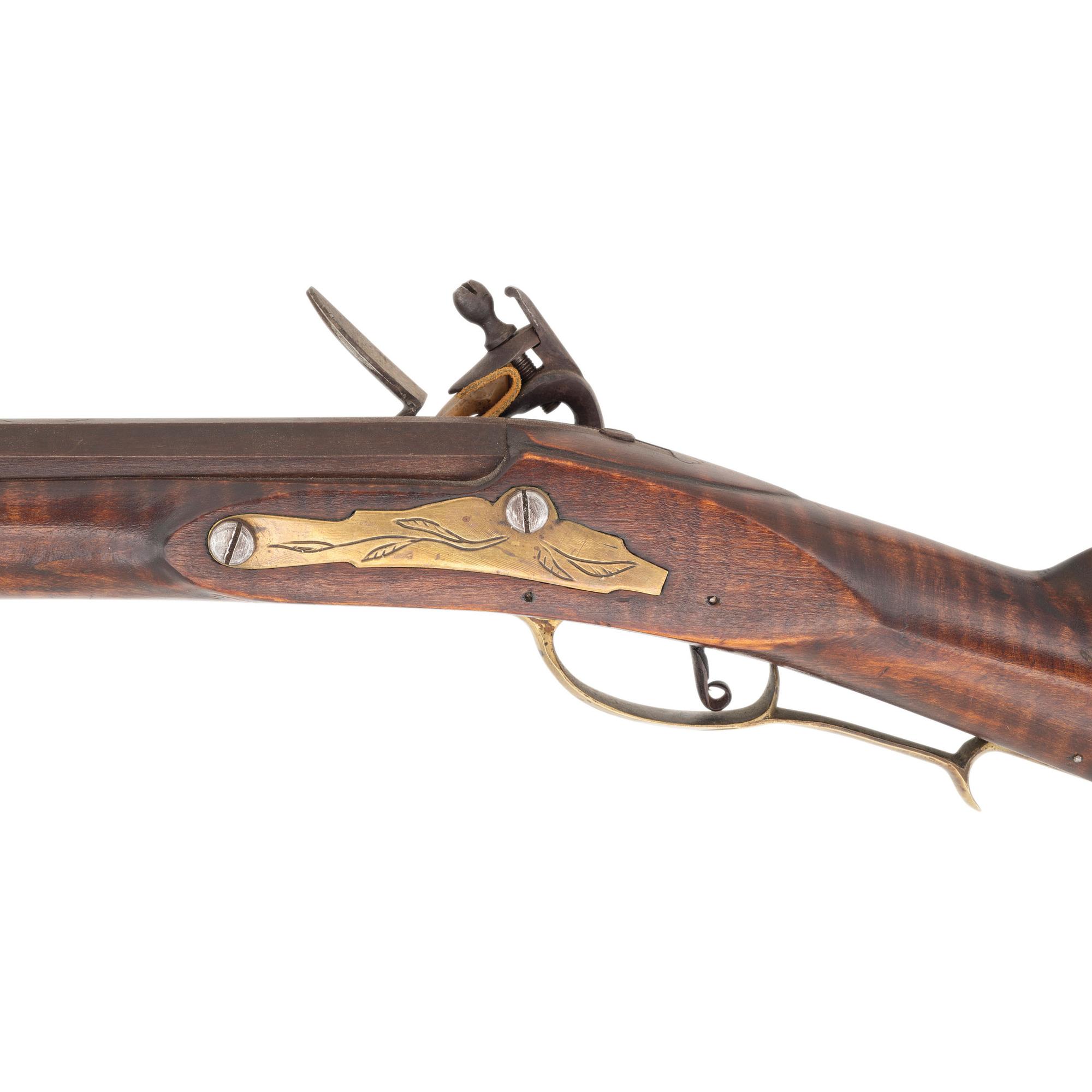 Contemporary Flintlock Long Rifle by John Braxton