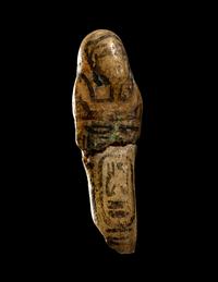 An Egyptian Alabaster Ushabti for Ramesses VI
