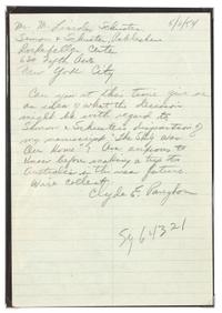 [AVIATORS]. A group of 9 signatures and letters, comprising: