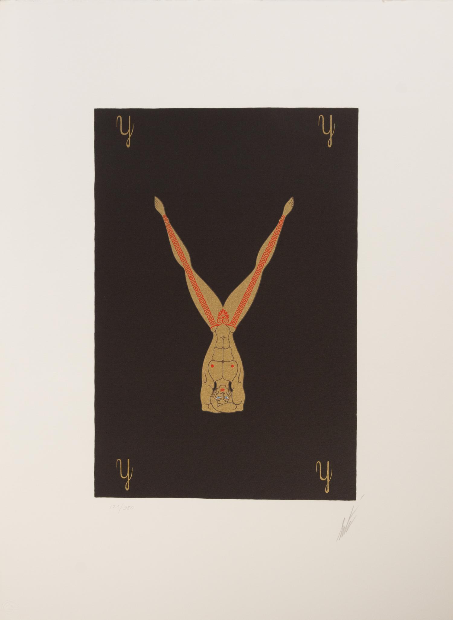 Erte (Romain de Tirtoff), (French, 1892-1990), a complete Alphabet Suite, 1976 comprising 26 individual letters and one title page, 27