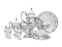A Collection of American Silver Holloware Articles