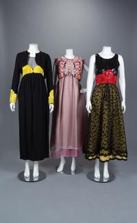 Three Geoffrey Beene Dresses, Spring 1989