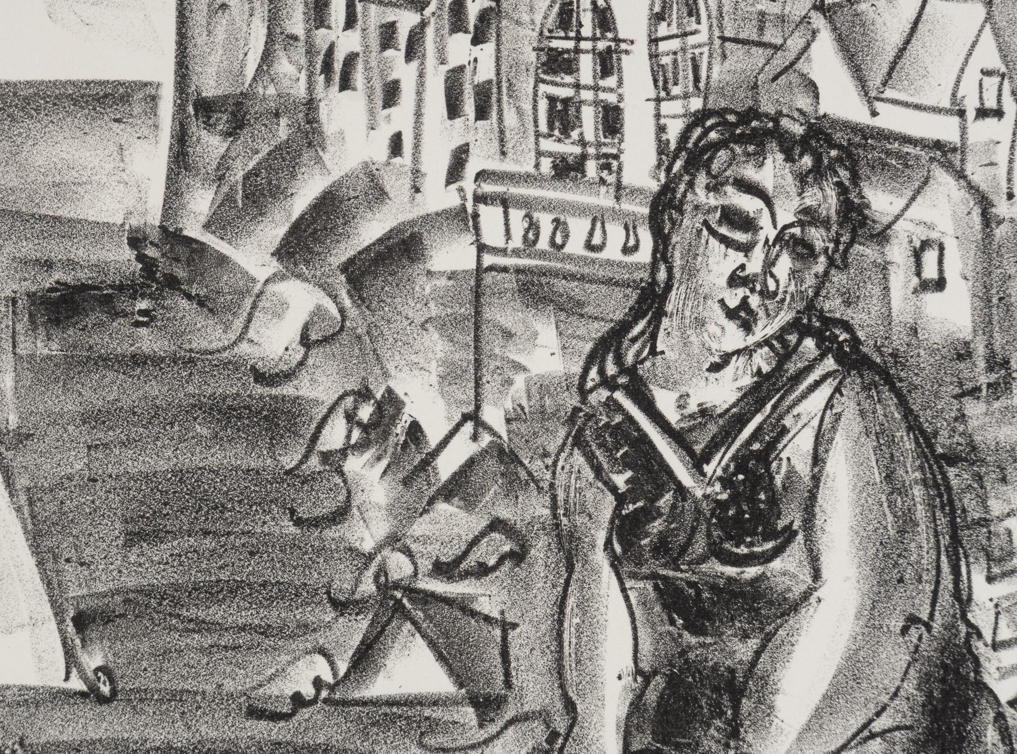 Baigneuse devant un port (Sainte-Adresse) (Bather at a port [Sainte-Adresse]) , c. 1920