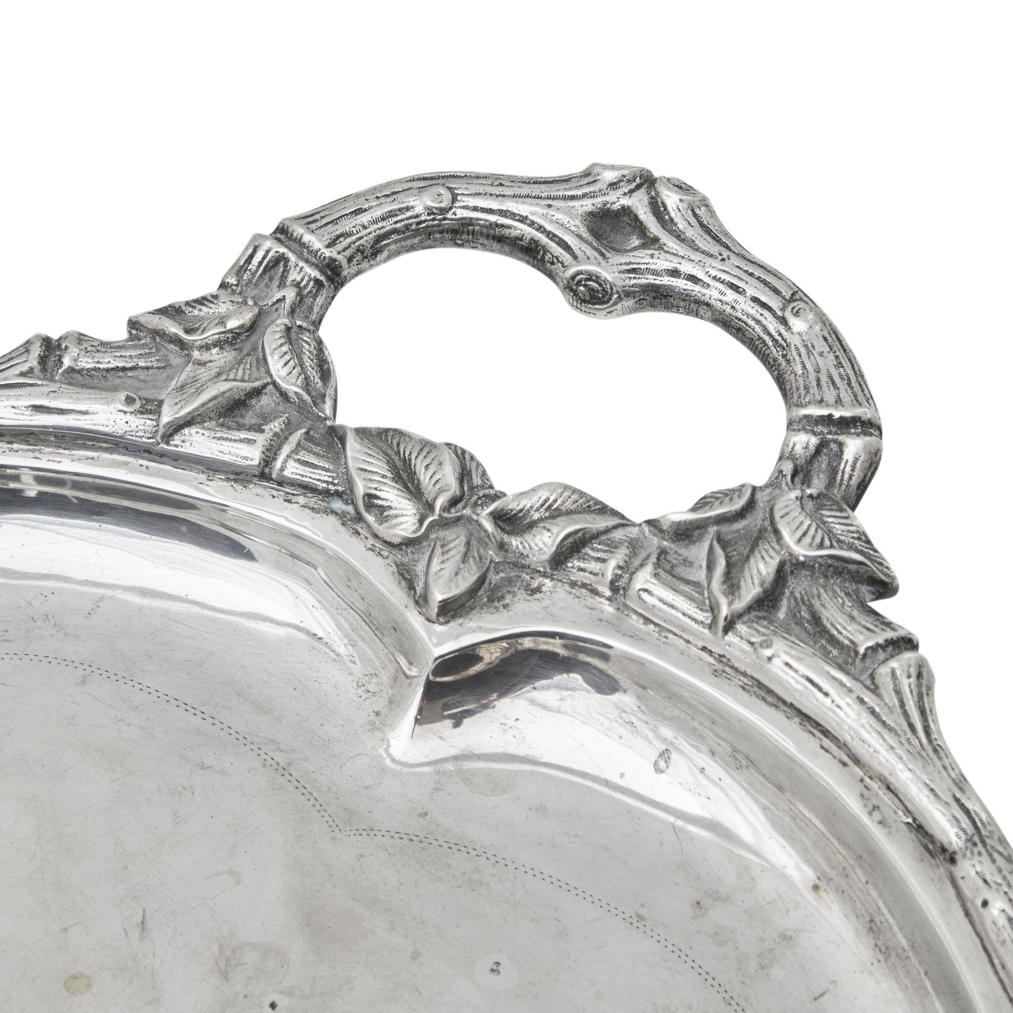 A French Silver Tray