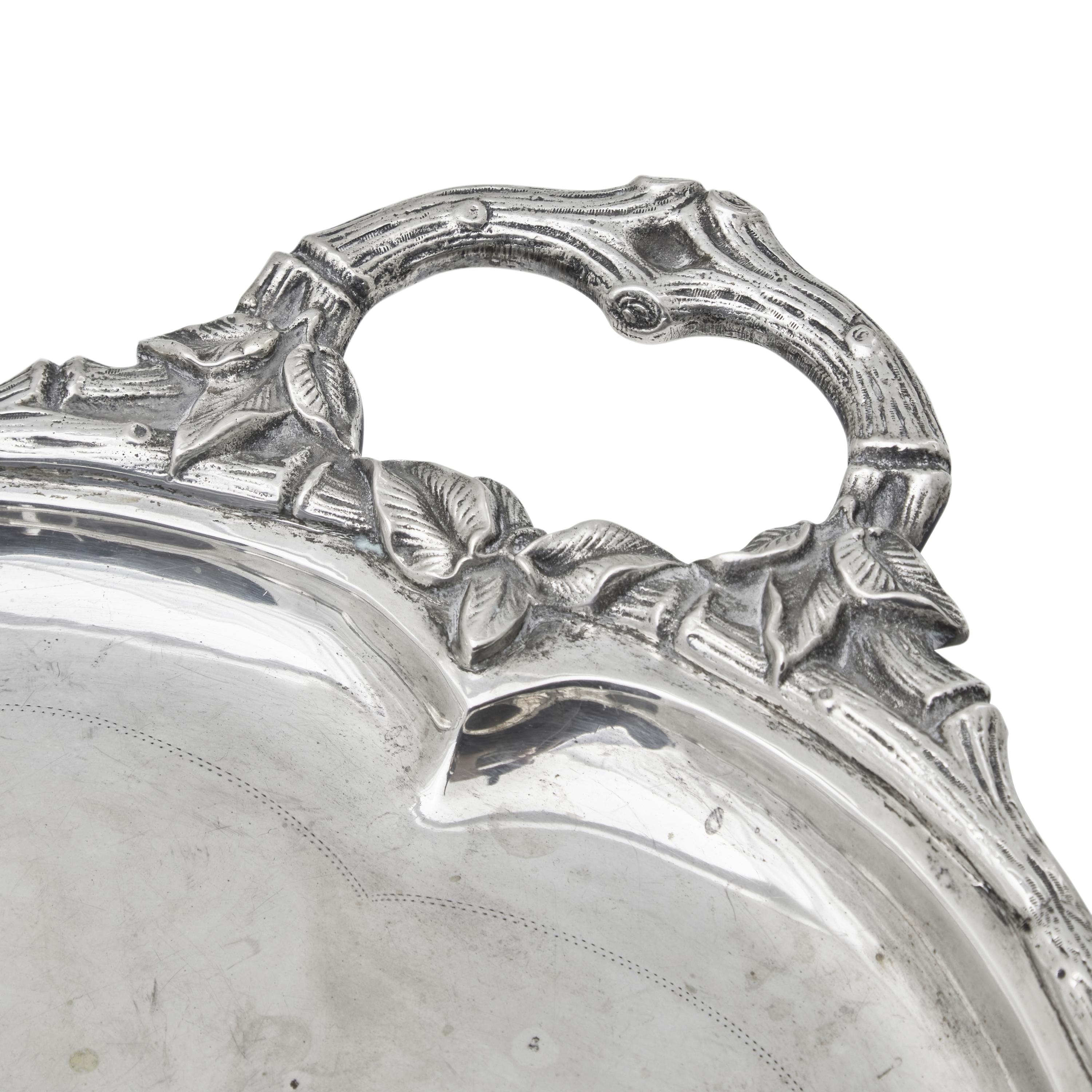 A French Silver Tray