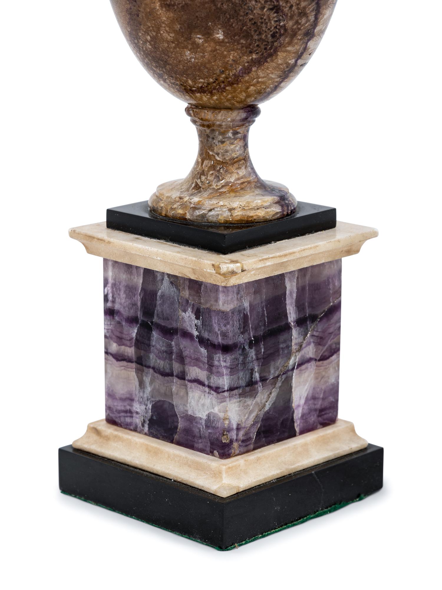 A George III 'Blue John' Urn