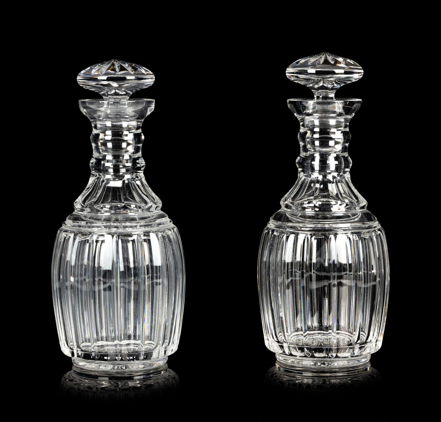 Two Waterford Glass Decanters
