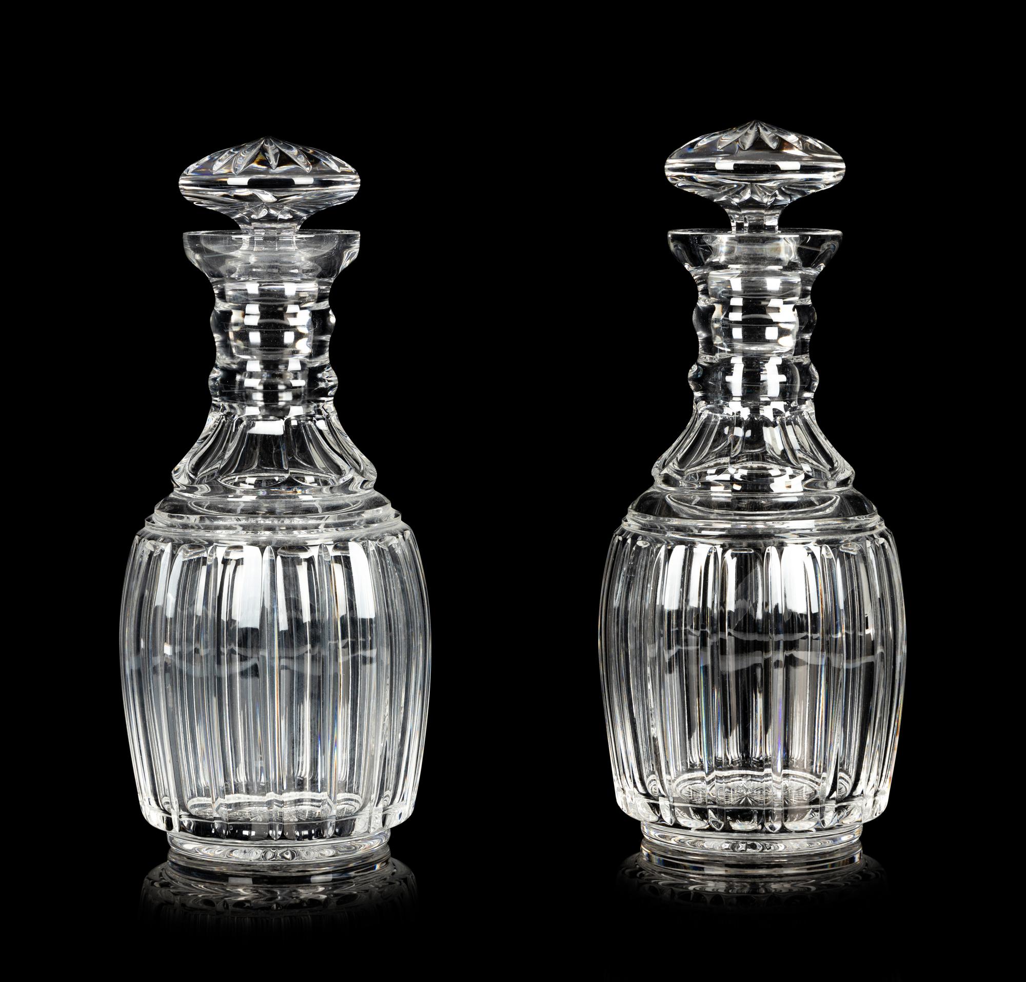 Two Waterford Glass Decanters