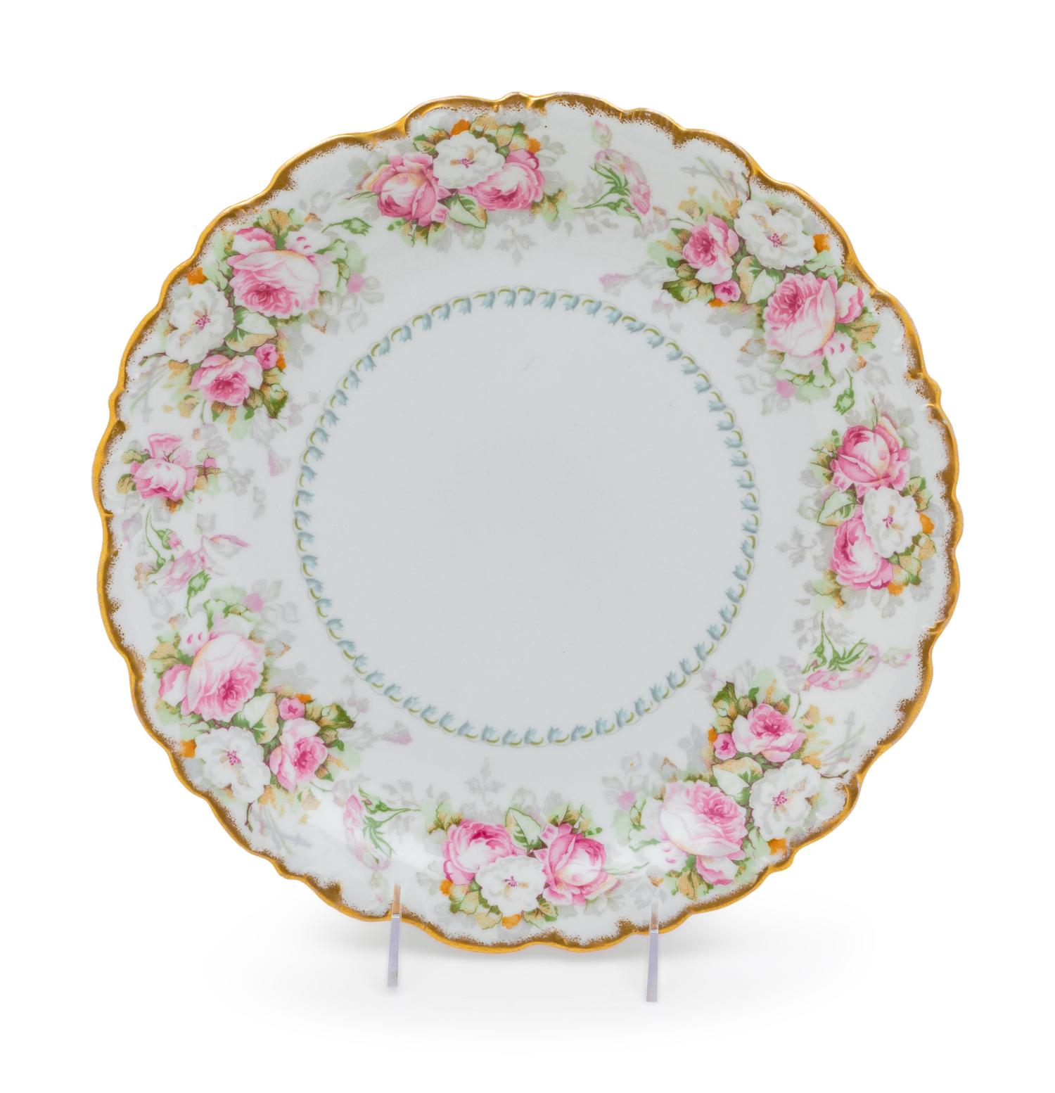 An Italian Tôle and Porcelain Mounted Table