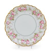 An Italian Tôle and Porcelain Mounted Table