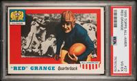 A Group 1955 Topps All American PSA Graded Football Cards,