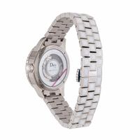 Dior, Ref. CD113512, Stainless Steel, Ceramic, and Diamond 'Christal' Watch