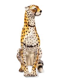 An Italian Ceramic Cheetah