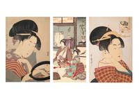 Three Japanese Woodblock Prints
