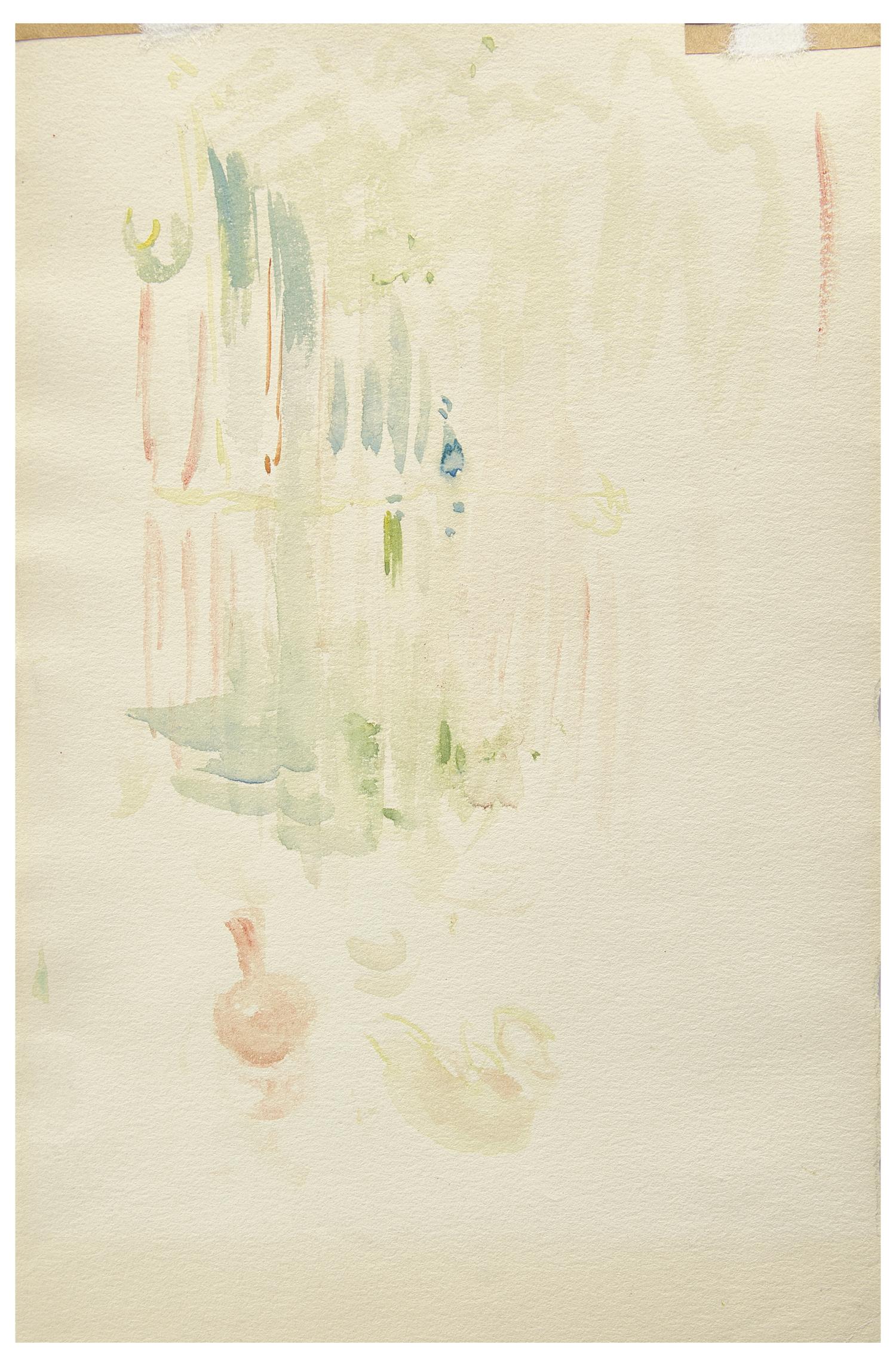 Cygnes et Canards with Reflets dans le Lac verso (A Double-Sided Work), 1893