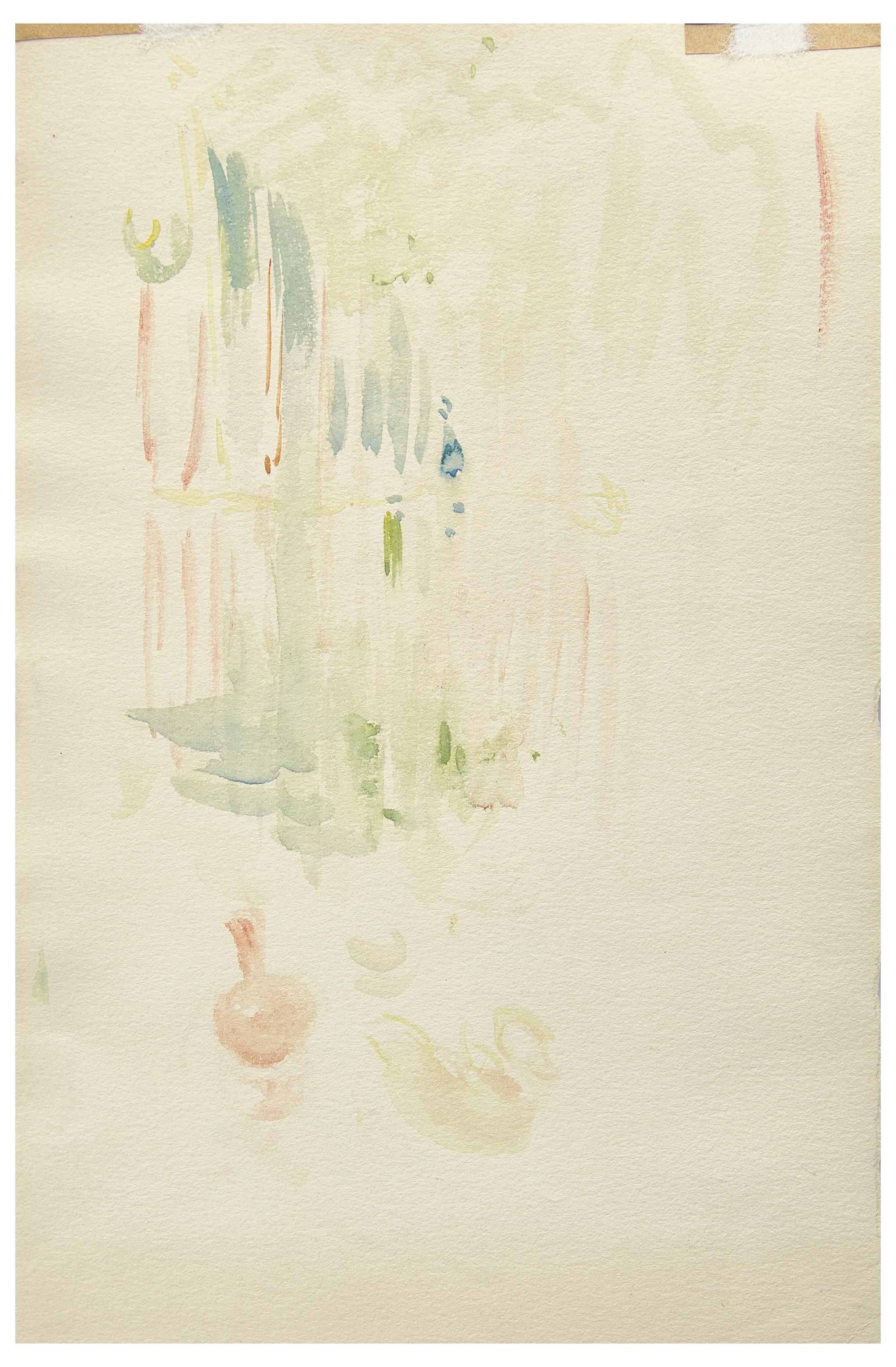 Cygnes et Canards with Reflets dans le Lac verso (A Double-Sided Work), 1893