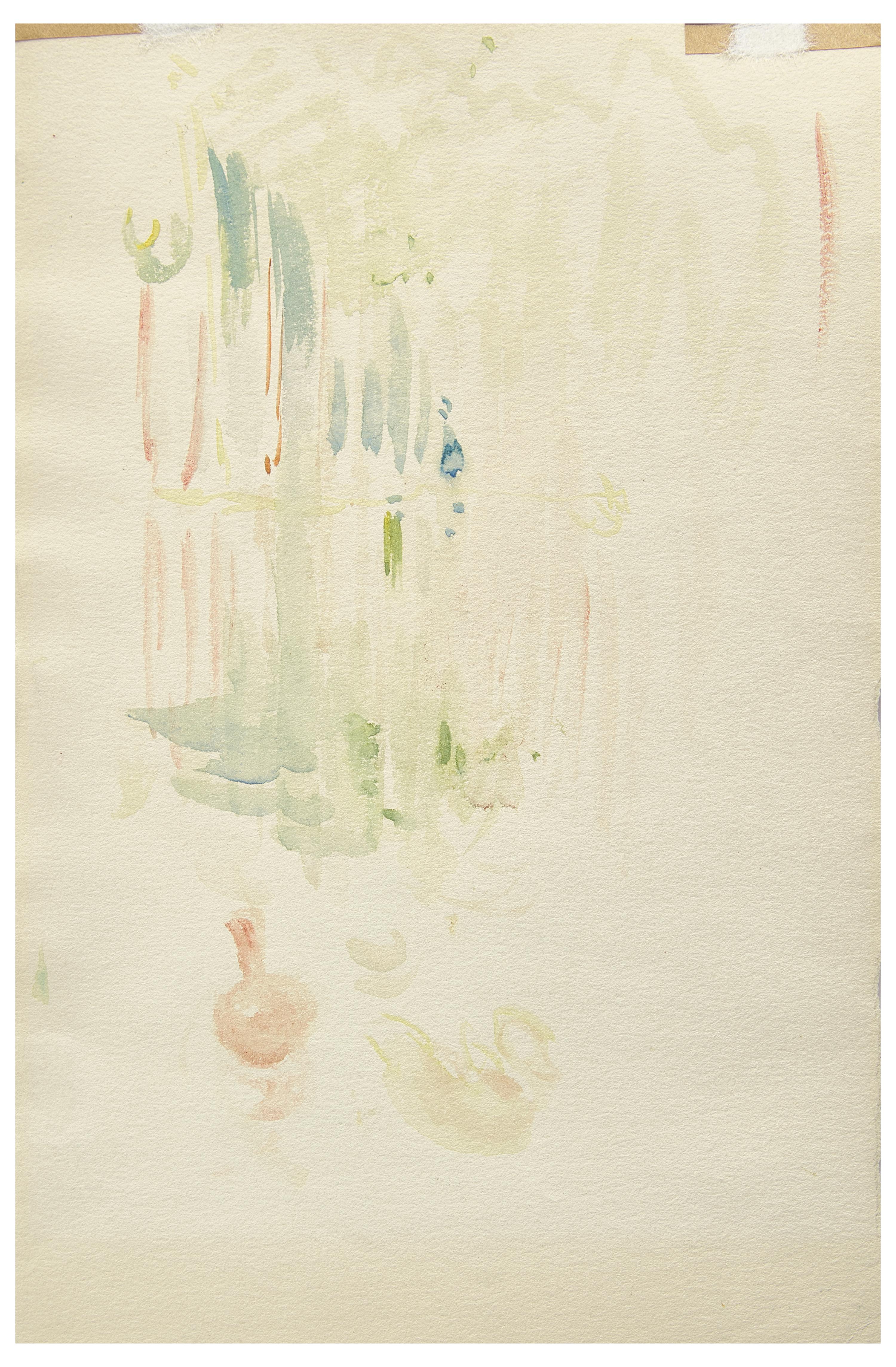 Cygnes et Canards with Reflets dans le Lac verso (A Double-Sided Work), 1893