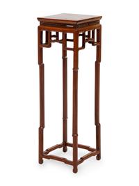 A Rosewood Square Side Stand