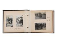 [NATIVE AMERICANS]. Album containing 54 photographs documenting an excursion in the Southwestern United States, incl. views of pueblos and Ute subjects.