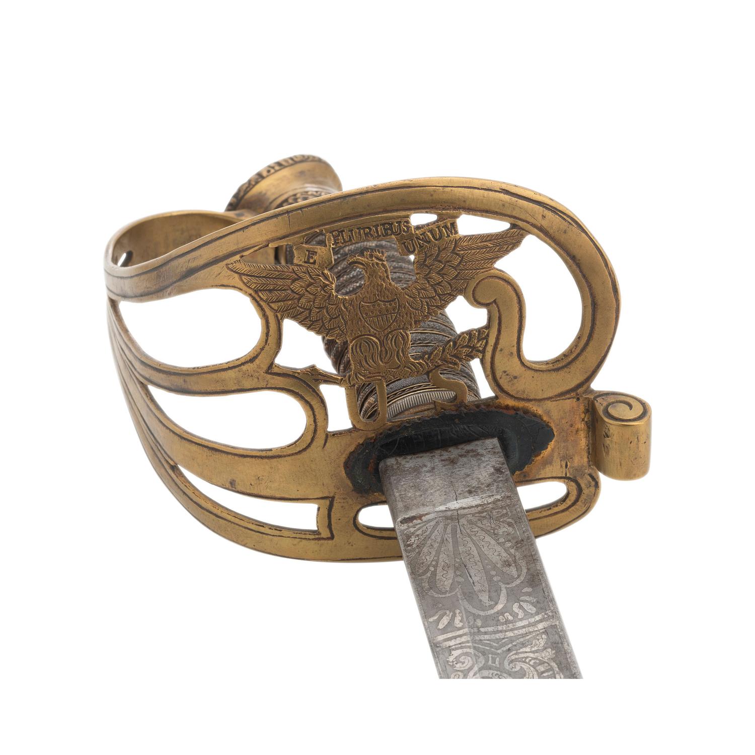 Non-Regulation Officers Sword of Medal of Honor Recipient Lt. (Capt.) Charles Copp - 9th NH Volunteers