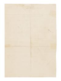 LINCOLN, Abraham (1809-1865). Autograph letter signed ("A. Lincoln") as President to Postmaster General Montgomery Blair. Executive Mansion, Washington, D.C., 15 July 1861.