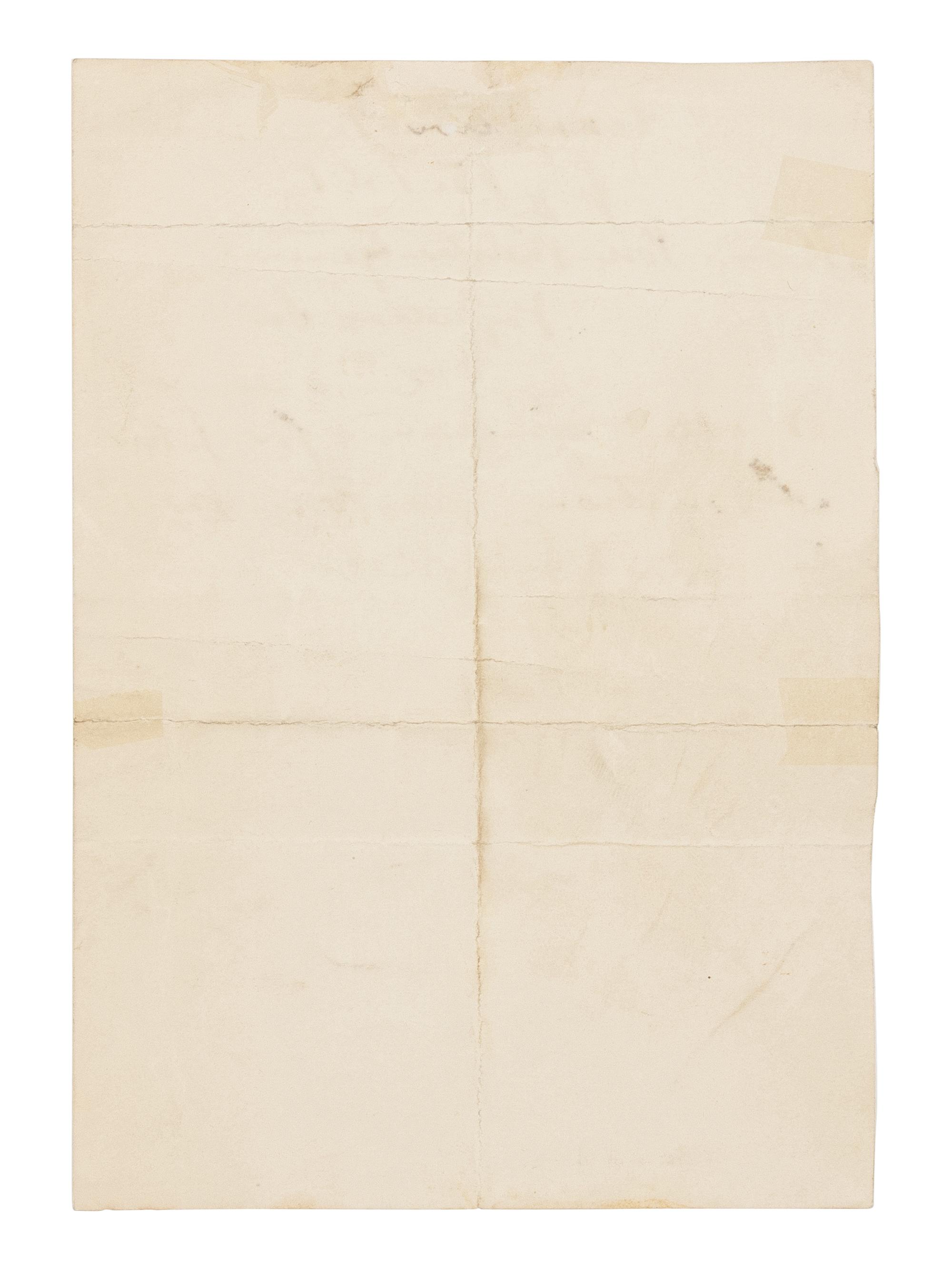 LINCOLN, Abraham (1809-1865). Autograph letter signed ("A. Lincoln") as President to Postmaster General Montgomery Blair. Executive Mansion, Washington, D.C., 15 July 1861.