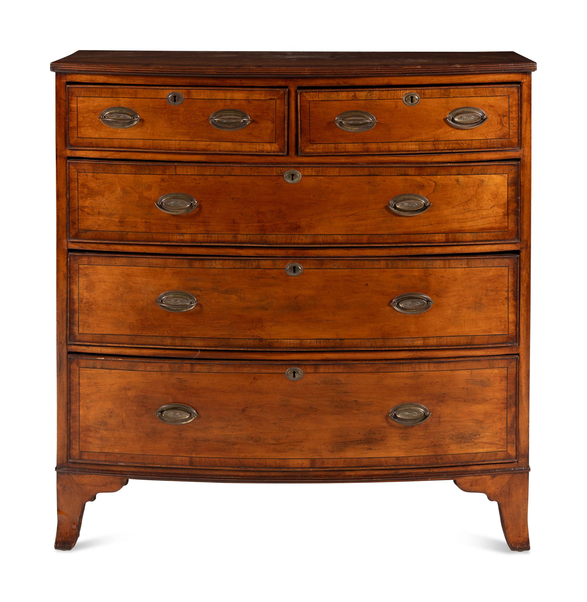 A Regency Mahogany Chest of Drawers