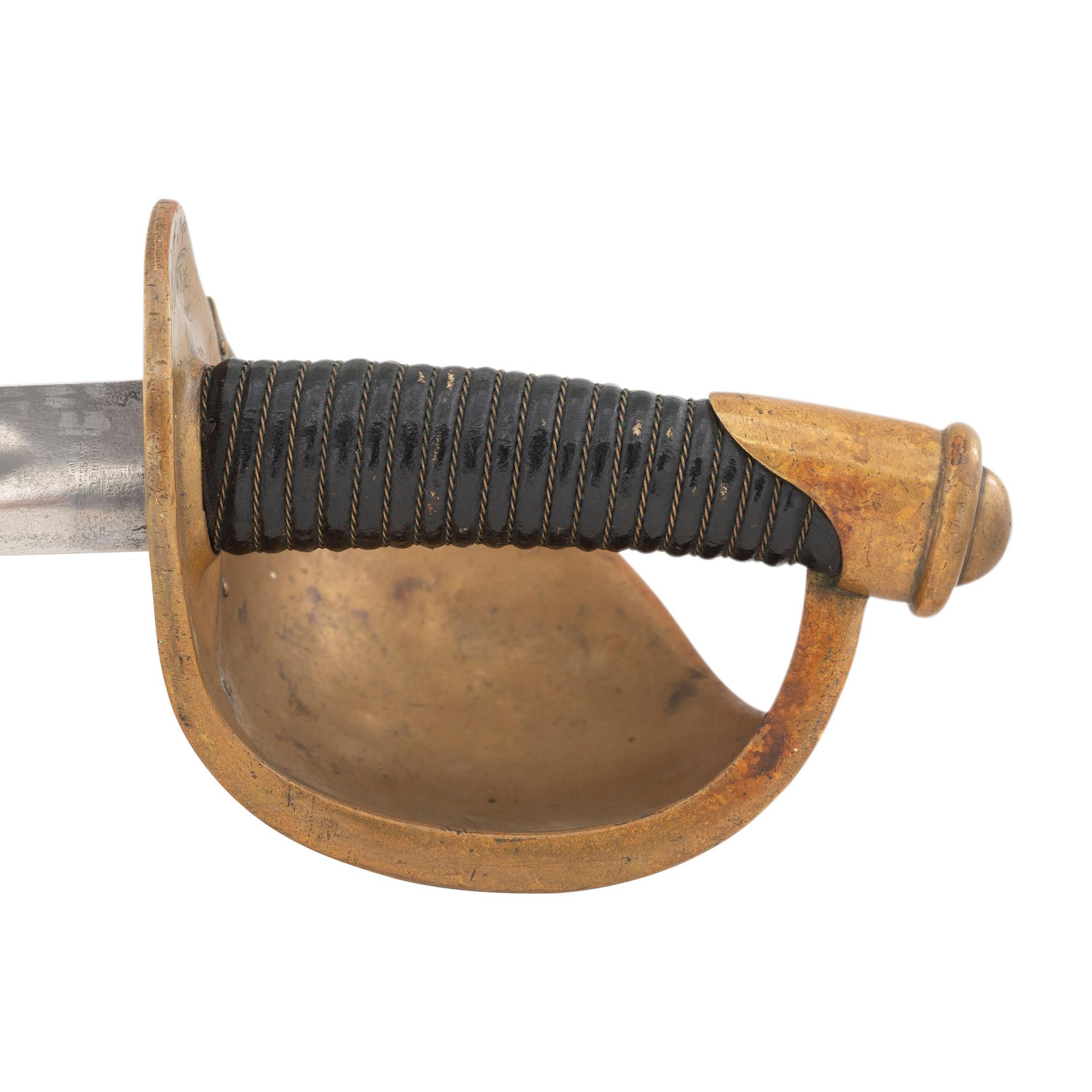 U.S. Model 1860 Naval Cutlass and Scabbard by Ames