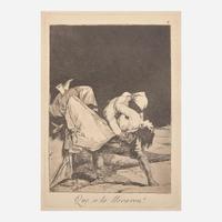 Francisco Goya (Spanish, 1746–1828) Que se la Llevaron (Plate 8 from 'Los Caprichos'); together with 5 other works