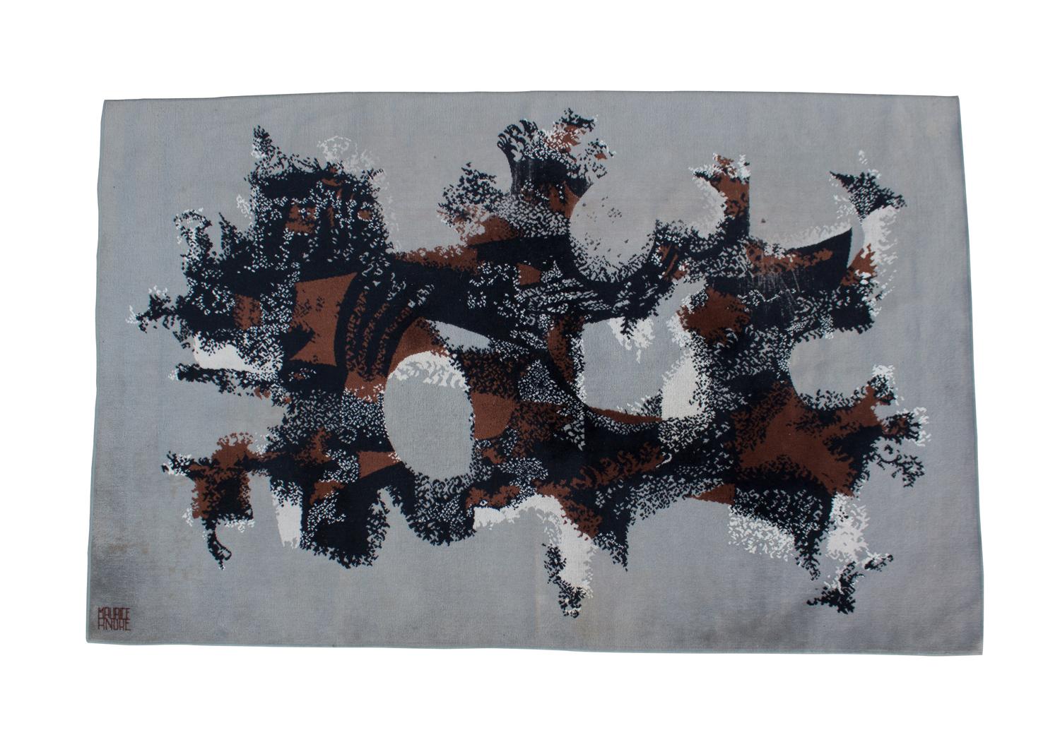 A Contemporary Wool Rug 9 feet 7 inches x 6 feet 4 inches. — MAURICE ANDRE
