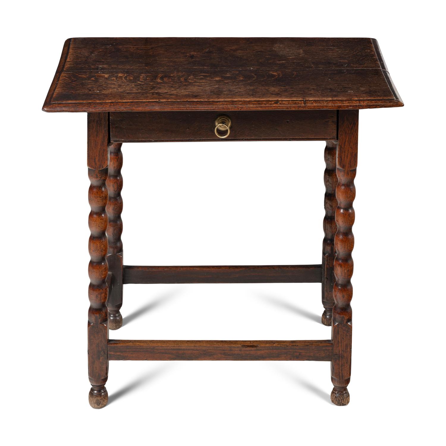 An English Oak Side Table