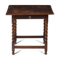 An English Oak Side Table
