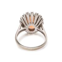 OPAL AND DIAMOND RING