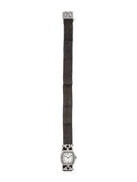 TIFFANY & CO., ART DECO, PLATINUM AND DIAMOND WATCH