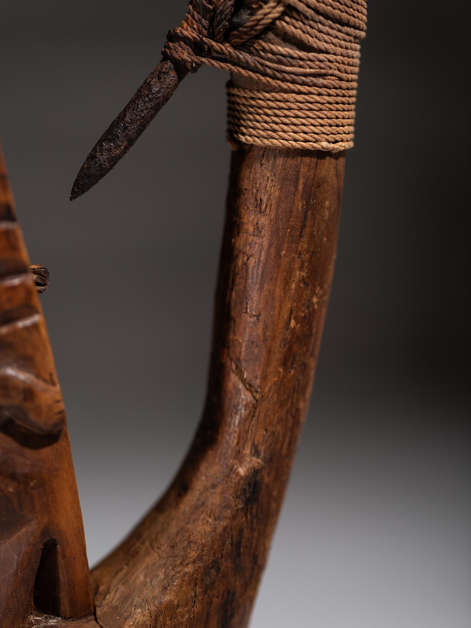 Tlingit Figural Halibut Hook